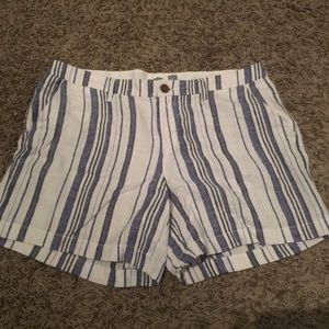 Old navy linen shorts size 12